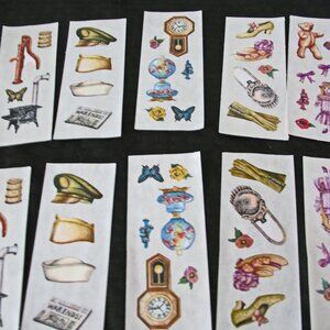 Creative Memories  Vintage Antique Themed Stickers-20 studio 10 varieties